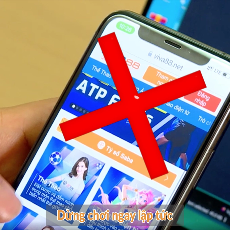 Dừng chơi ngay lập tức Dừng chơi ngay lập tức