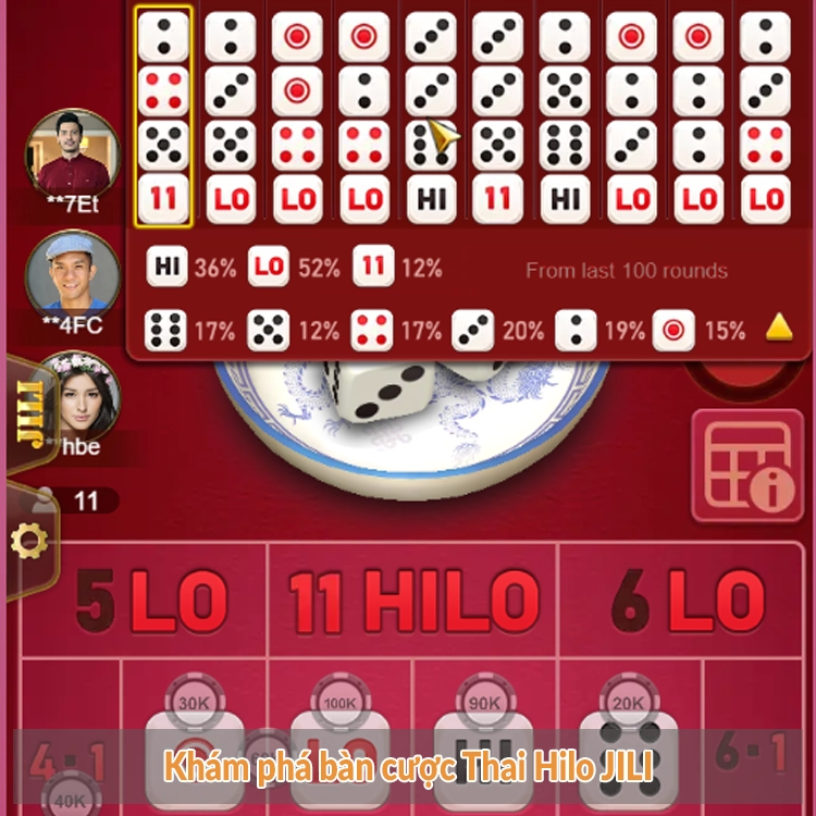 Khám phá bàn cược Thai Hilo JILI Khám phá bàn cược Thai Hilo JILI