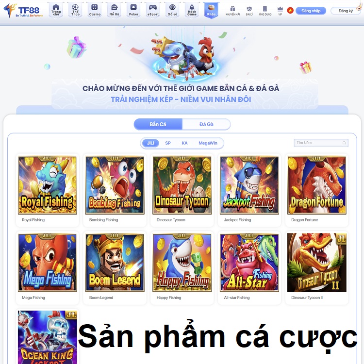 Sản phẩm cá cược Sản phẩm cá cược